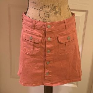 Button Down Skirt